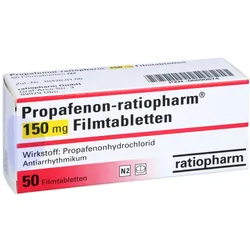 PROPAFENON-ratiopharm 150 mg Filmtabletten 50 St