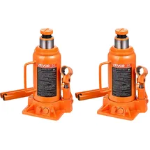 Vevor Wagenheber Gusseisen 205–400 mm orange