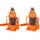 Vevor Wagenheber Gusseisen 205–400 mm orange