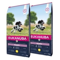 EUKANUBA Puppy Medium Breed Chicken 2x15 kg