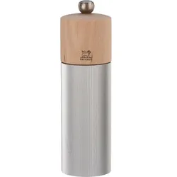 Peugeot Line Holz/Aluminium Salzmühle 18 cm Natur