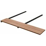 vidaXL Terrassendielen Terrassendiele 16 pcs Braun WPC, BxL: je 14x400 cm, (16-St) braun