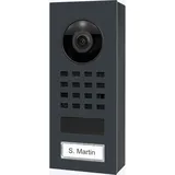 DoorBird D1101V Aufputz IP Video Türsprechanlage Anthrazitgrau, Edelstahl, pulverbeschichtet, seidenmatt