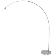 Steinhauer Bogenleuchte 180 cm Edelstahl Silber