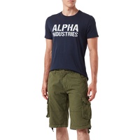 Alpha Industries Jet Short Für Cargos, Dark Olive, 38 EU