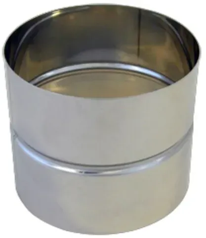 Bertrams Vle Adapter 17AW180 Ø 180 x 0,6 mm, weit/weit, Edelstahl 1.403
