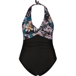 *NEU* MIDOYA SwimmiieTM - Dein stylischer Muster Badeanzug Schwarze Blümchen / S - *NEU* SwimmiieTM Badeanzug - Schwarze Blümchen - S