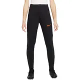 Nike Damen Strk Trainingshose, Black/Bright Crimson, XS EU