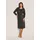 Madeleine Midikleid Grafisches Muster Schwarz/Braun 46
