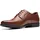 CLARKS Howard Walk Schuhe Dark Tan Lea 45