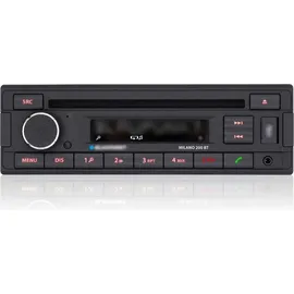JUST SOUND best choice for caraudio Autoradio Einbaupaket Blaupunkt Milano 200 BT für Audi TT 8N Concert Bose Bluetooth USB