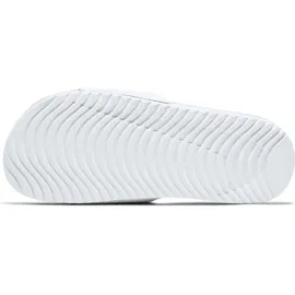 Nike Kawa Slides Badelatschen Kinder white/black 29.5