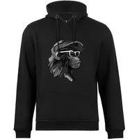Cotton Prime® Kapuzensweatshirt mit Affenmotiv - Cool Monkey mit