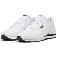 Puma ST Runner v4 L Sneaker, White Black White, 44.5 EU