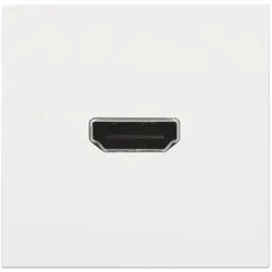 Niko Züblin 154-69417 Abdeckung mit HDMI zu HDMI Verbindung, white coated 15469417