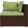 vidaXL Garten-Lounge-Set 9-tlg. braun