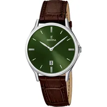 Festina Quarz Herren Klassik Leder 39,0 mm F16745/6
