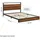 Homestyle4u Metallbett 140 x 200 cm Schwarz