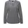 GOLDNER Elegantes Blusenshirt mit V-Ausschnitt grau 46