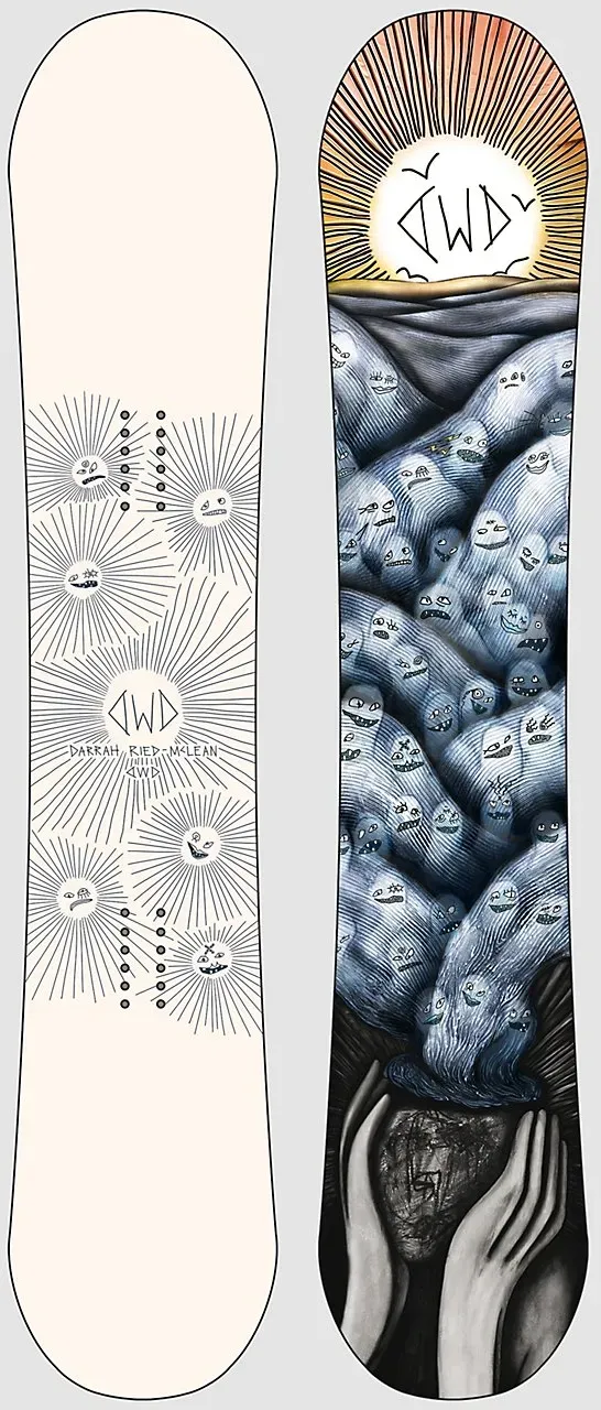 Dinosaurs Will Die Darrah Snowboard uni Gr. 155