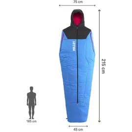 Millet Bossons-10°c Schlafsack - Icon Blue / Black - Normal