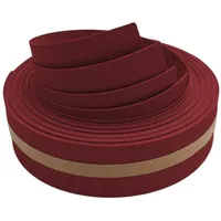 zaun|zu® Sichtschutzstreifen 255 x 4,7 cm Bordeauxrot Kunststoff 2 St.
