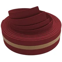 zaun|zu® Sichtschutzstreifen 255 x 4,7 cm Bordeauxrot Kunststoff 2 St.