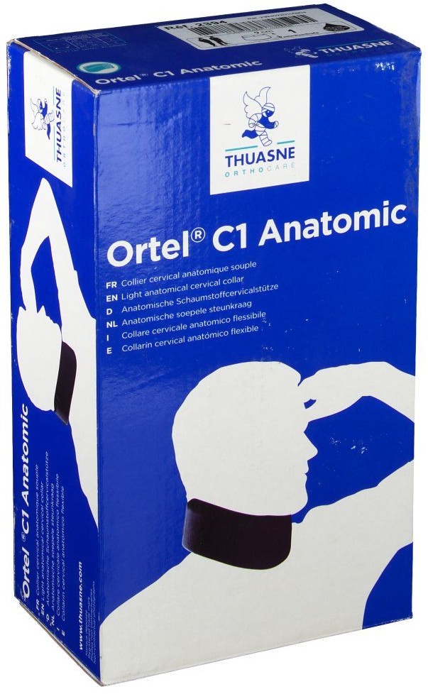 Thusane Ortel® C1 Anatomic Collier cervical Taille 1 Bleu 1 pc(s) bandage(s)