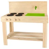 Esschert Design KG242 Gartentisch Holz Rechteckige Form