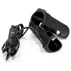 Koso North America X-Claws Clip-On, Heizgriffe m. Schalter - Schwarz