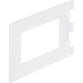 Trendline Bücherbügel weiß 14,2 x 11,8 cm Regalträger