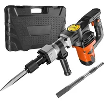Vevor Hochleistungs-Betonbrecher Abbruchhammer 1400 W inkl. Spitzmeißel, Flachmeißel