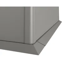 Biohort Mähkante 2 m x 0,5 m quarzgrau-metallic