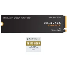Western Digital WD_BLACK SN850X NVMe SSD 8 TB M.2 2280 / M-Key / PCIe 4.0