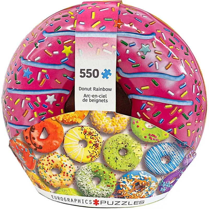 Donut Rainbow Blech 550