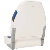 vidaXL Bootssitze 2 Stk. mit Hoher Rückenlehne, Klappbar 44x38x55 cm