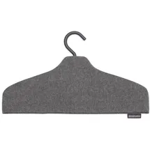 Brabantia - Dampf-Kleiderbügel - Feste Fläche für Hochdruck-Dämpfen auf Kragen und Schultern - Schnelle & einfache Ergebnisse - Beidseitig verwendbar - Vielseitiger 360° drehbarer Haken - Pepper Black