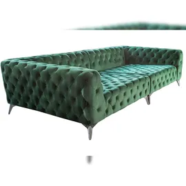 KAWOLA Big Sofa NARLA Chesterfield Sofa Velvet