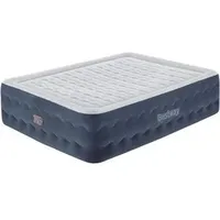 BESTWAY 6716P, Luftmatratze Doppelmatratze Blau, Weiß