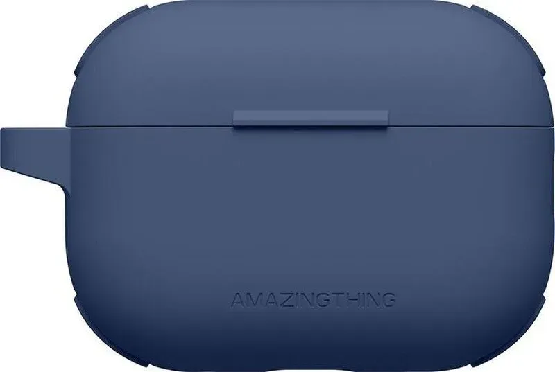 AmazingThing Omni Hülle für AirPods Pro 2, Silikonhülle, Dunkelblau