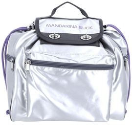 Mandarina Duck Warrior Utility Backpack Silver