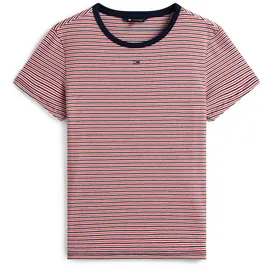 Tommy Hilfiger TJW ESSENTIAL RIB SHORT SLEEVE EXT Weiß M