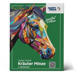 Happy Horse Lecker Snack Kräuter Minze + Leinsamen 1 St