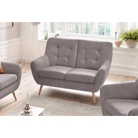 Exxpo - sofa fashion 2-Sitzer »Scandi«, silberfarben