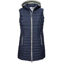 G.I.G.A. DX Damen Steppweste/Weste mit Kapuze GS 70 WMN QLTD VST, dunkelnavy, 44, 42686-000