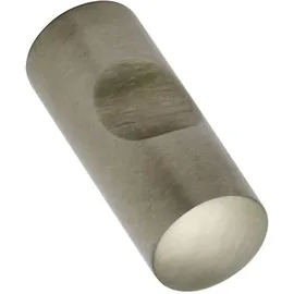 Technik Team MK.15310.20 Möbelknopf Subra ø 10 mm Tiefe 24 mm, Edelstahl gebürstet