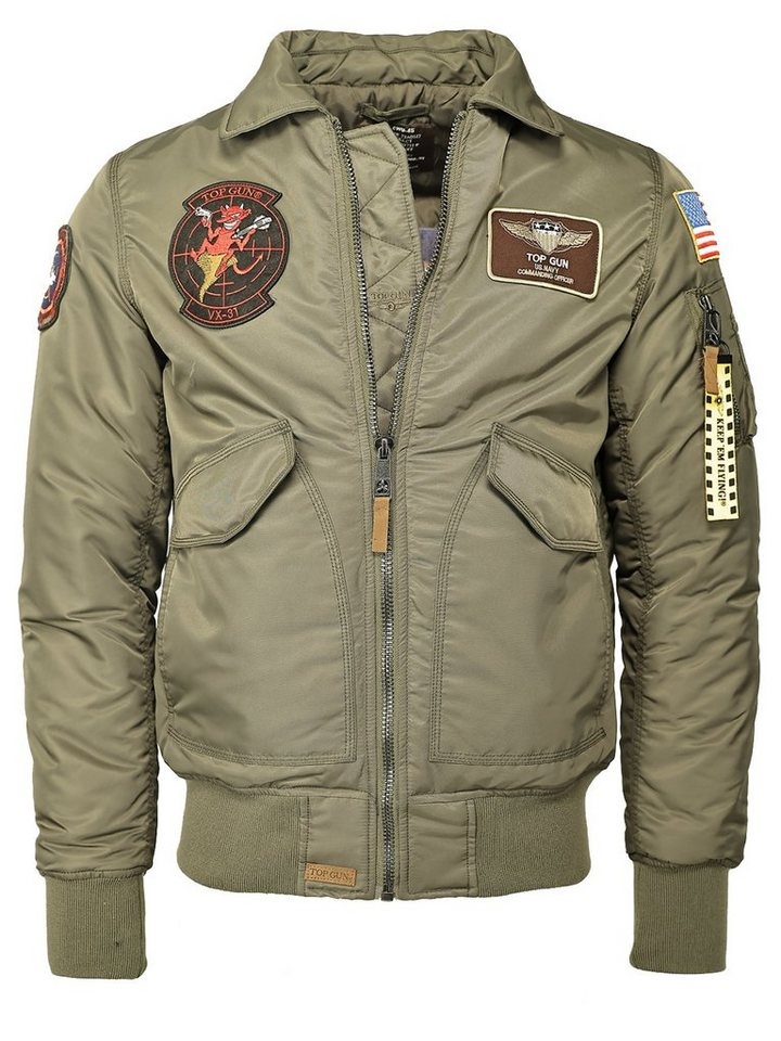 TOP GUN Bomberjacke TG20214004 grün 56 (XXL)