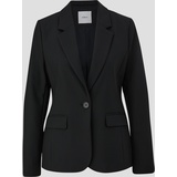 s.Oliver BLACK LABEL s.Oliver - Blazer aus Viskosemix, Damen, schwarz, 48