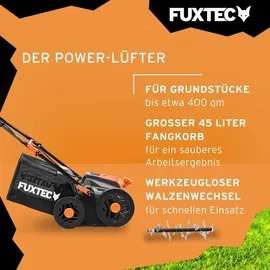 FUXTEC FX-E2VE38SET inkl. 2 x 20,0 V Akku