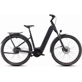 Cube Kathmandu Hybrid Comfort Pro 800 2025 28 Zoll RH 62 cm night'n'chrome Easy Entry